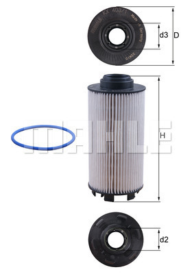 Filtru combustibil WG2325969 WILMINK GROUP