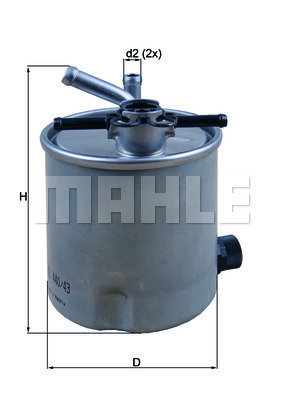 Filtru combustibil WG2325961 WILMINK GROUP