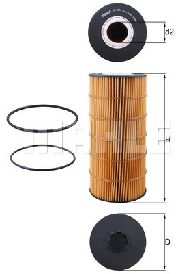 Filtru ulei WG2326158 WILMINK GROUP