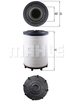 Filtru aer WG1719672 WILMINK GROUP