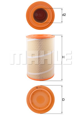 Filtru aer WG1216162 WILMINK GROUP