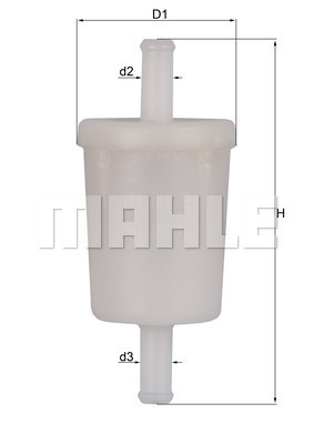 Filtru combustibil WG2325956 WILMINK GROUP
