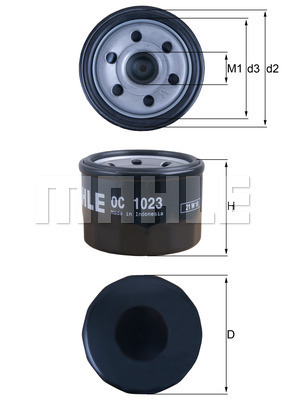 Filtru ulei WG1719690 WILMINK GROUP