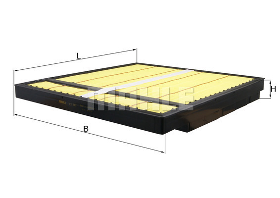 Filtru aer WG1216763 WILMINK GROUP