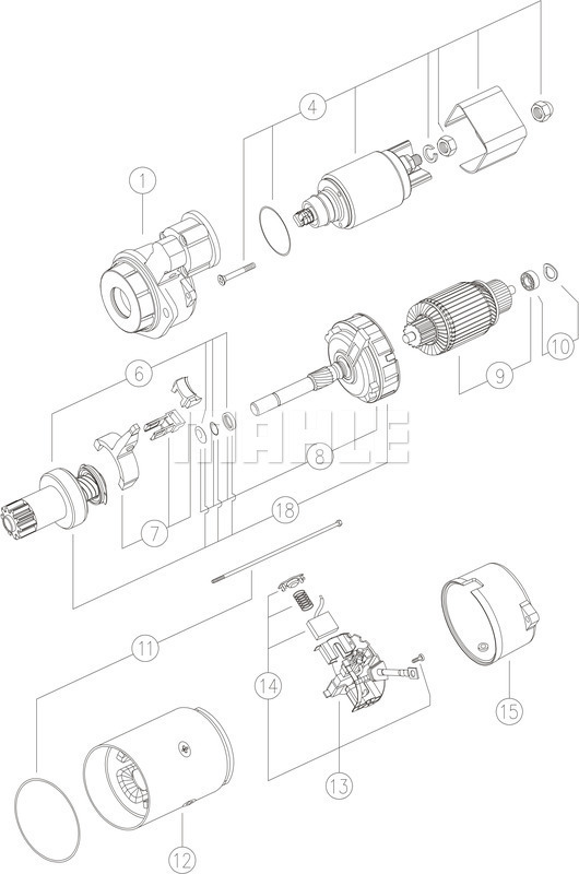 Starter WG2044931 WILMINK GROUP