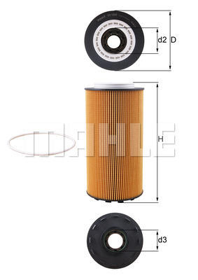Filtru ulei WG2326165 WILMINK GROUP