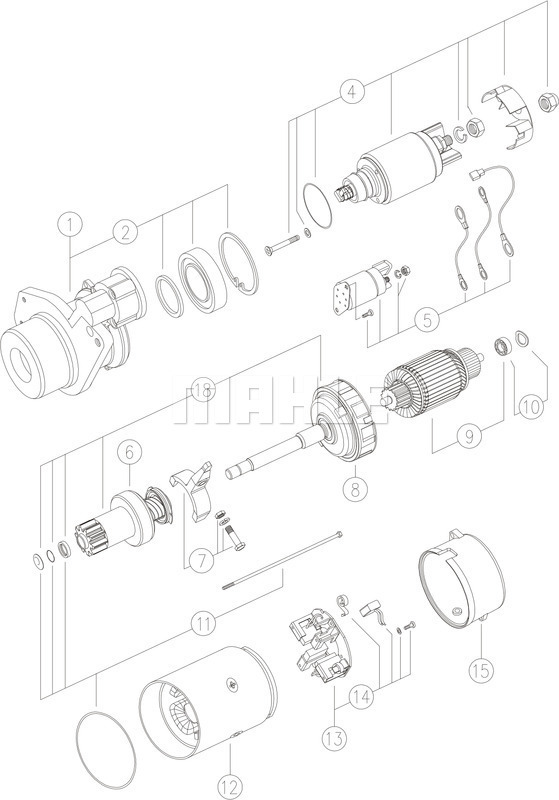 Starter WG2044897 WILMINK GROUP