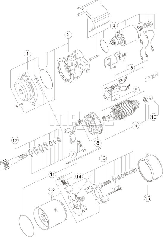 Starter WG2045174 WILMINK GROUP