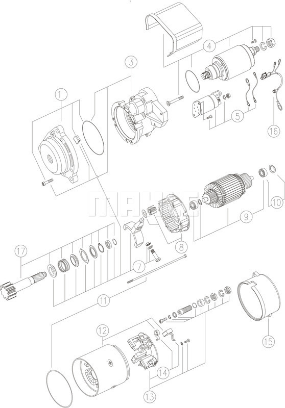 Starter WG2045195 WILMINK GROUP