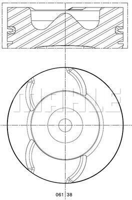 Piston WG1104583 WILMINK GROUP