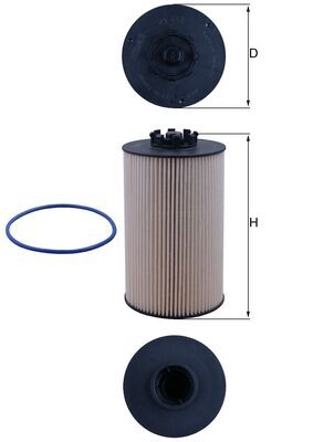 Filtru combustibil WG2339819 WILMINK GROUP
