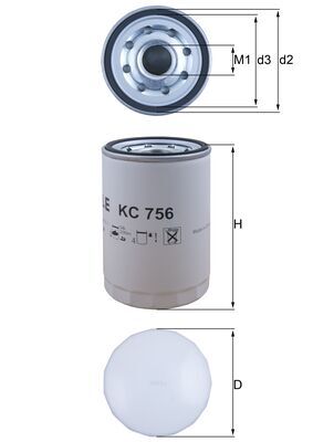 Filtru combustibil WG2376925 WILMINK GROUP