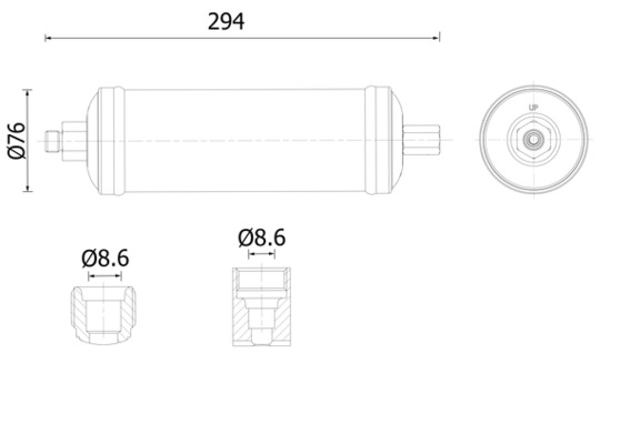 Uscator,aer conditionat WG2338742 WILMINK GROUP