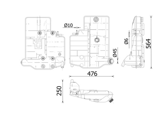 Vas de expansiune, racire WG2339817 WILMINK GROUP