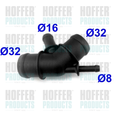 Flansa lichid racire WG2263345 WILMINK GROUP