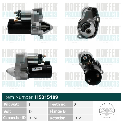Starter WG2196692 WILMINK GROUP