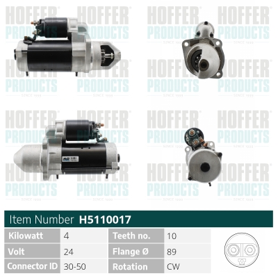 Starter WG2192603 WILMINK GROUP