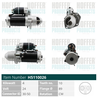 Starter WG2192612 WILMINK GROUP