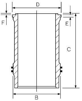 Camasa cilindru WG1151040 WILMINK GROUP