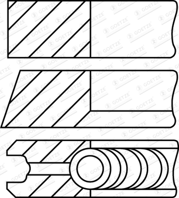 Set segmenti piston WG2179541 WILMINK GROUP