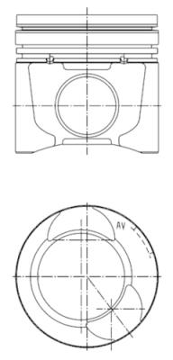 Piston WG1016330 WILMINK GROUP