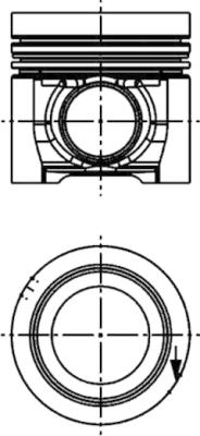 Piston WG1016711 WILMINK GROUP