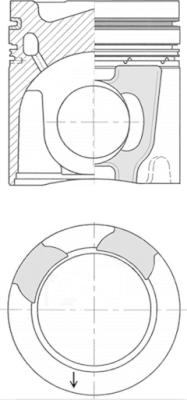 Piston WG1380511 WILMINK GROUP