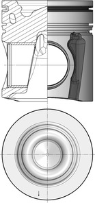 Piston WG1726291 WILMINK GROUP