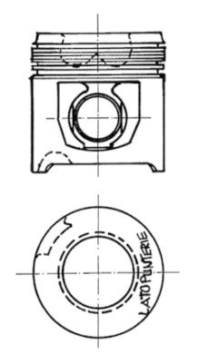 Piston WG1021925 WILMINK GROUP