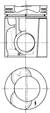 Piston WG1022127 WILMINK GROUP