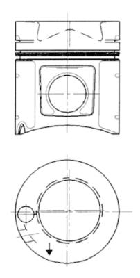 Piston WG1022205 WILMINK GROUP