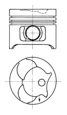 Piston WG1022243 WILMINK GROUP