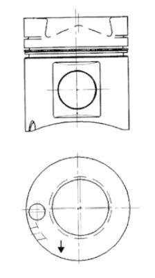Piston WG1016395 WILMINK GROUP