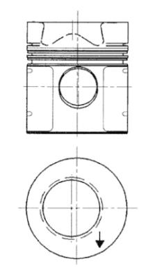 Piston WG1022300 WILMINK GROUP