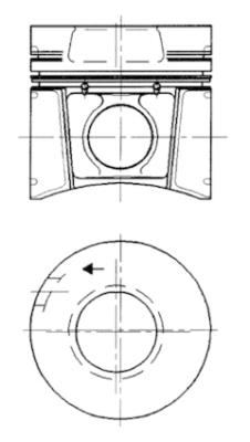 Piston WG1022302 WILMINK GROUP