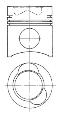 Piston WG1022319 WILMINK GROUP