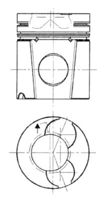 Piston WG1022357 WILMINK GROUP