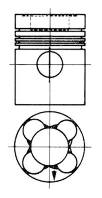 Piston WG1022430 WILMINK GROUP