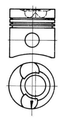 Piston WG1022879 WILMINK GROUP