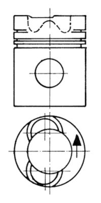 Piston WG1022724 WILMINK GROUP
