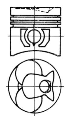 Piston WG1022730 WILMINK GROUP
