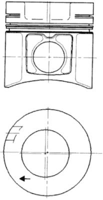 Piston WG1022754 WILMINK GROUP