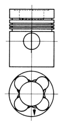 Piston WG1022803 WILMINK GROUP