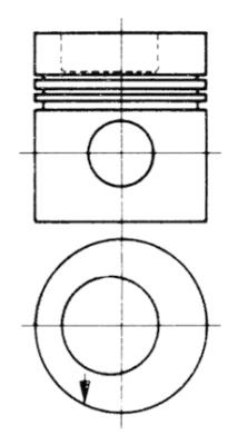 Piston WG1022886 WILMINK GROUP