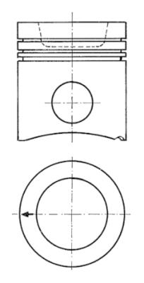 Piston WG1023440 WILMINK GROUP