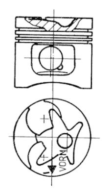Piston WG1023025 WILMINK GROUP