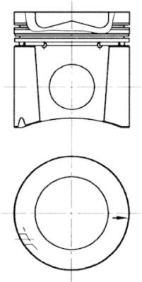 Piston WG1023039 WILMINK GROUP