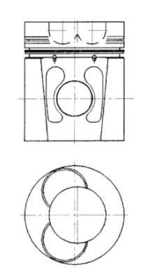 Piston WG1023155 WILMINK GROUP