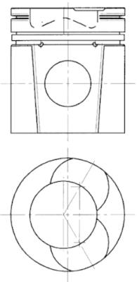 Piston WG1023209 WILMINK GROUP