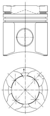 Piston WG1023385 WILMINK GROUP